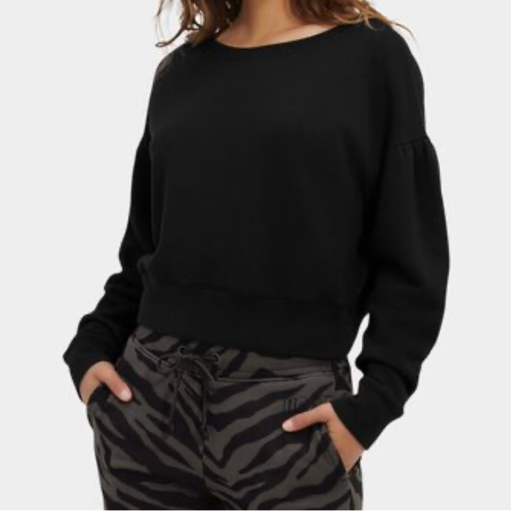 NWT Ugg Tenley Puff Sleeve Crewneck Sweatshirt